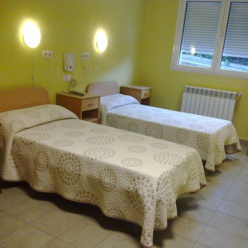 Una de nuestras habitaciones dobles